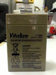 Ắc quy xe đạp điện Vitalize VT604