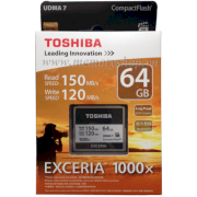 Toshiba CompactFlash Exceria 64GB UDMA 7 1000X