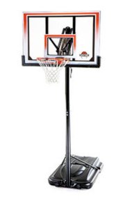 Lifetime 71566 XL-Base Portable Basketball System with 50" Shatter Guard Backboard