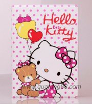 Bao da ipad 4/3/2 Hello Kitty Bi Hồng