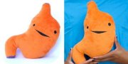 Super Stomach Designer Plush Figure - I Ache For You! from the I Heart Guts Series