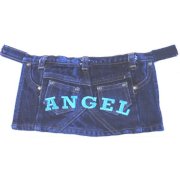 Angel Denim Mini Skirt