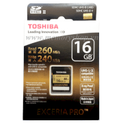 Toshiba SDHC Exceria Pro UHS-II 16GB