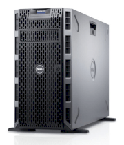 Server Dell PowerEdge T620 E5-2680v2 (Intel Xeon E5-2680v2 2.8Ghz, Ram 8GB, HDD 2x Dell 250GB, DVD, Raid S110 (0,1,5,10), Power 1x750Watts)