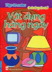 Tập tô màu - vật dụng hàng ngày