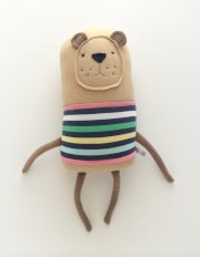 Plush Beaver Friend- Finkelstein's Center Handmade Creature Toy