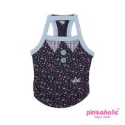 Cherry Berry Dog Tank by Pinkaholic - Blue