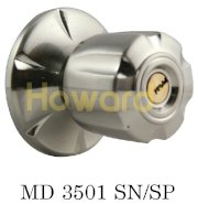 Ổ khóa tay nắm tròn Howard MD 3501 SN/SP