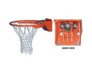 Gared Sports SNAPA 48 inch x 72 inch Glass Backboards Snap Back Arena Goal