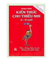  Kiến thức cho thiếu nhi [6-12 tuổi] - T2: Thêm những điều vu vơ nhưng cần phải biết