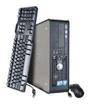 Dell optilex 760 Pro (Intel Core 2 Duo E8400 3.0GHz, RAM 3GB, HDD 160GB, DVD-RW, VGA Onboard, PC DOS, không kèm theo màn hình)