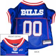 Buffalo Bills Officially Licensed Dog Jersey - Red and White Trim