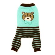 Bear Sweater Dog Jumper by Dogo - Blue