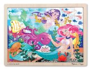 Mermaid Fantasea Wooden Jigsaw Puzzle - 48 pieces