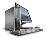 HP DC 7900 Pro (Intel Core 2 Duo E7500 2.93GHz, 3GB RAM, 160GB HDD, VGA ATI, PC DOS, không kèm màn hình)