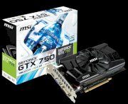 MSI N750-1GD5/OC (NVIDIA GeForce GTX 750, Ram 1GB GDDR5, 128-bit, PCI Express x16 3.0)