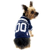 Dallas Cowboys Officially Licensed Dog Jersey - White Trim
