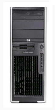 HP Workstation XW4600 (Intel Core 2 Quad Q9400 2.66GHz, RAM 4GB, 250GB HDD, DVD-RW, VGA Nvidia, PC DOS, không kèm màn hình)