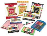 Draw and Color Deluxe Combo Art Set for Kids