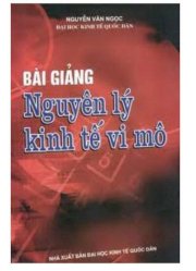 Bài giảng nguyên lý kinh tế vi môn