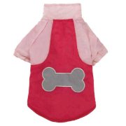 Casual Canine Nylon Snow Dog Parka - Raspberry