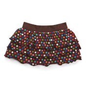 East Side Collection Polka Dot Ruffle Dog Skirt