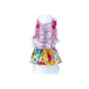 Darlin' Daisy Dog Harness Dress - Pink