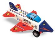 Decorate-Your-Own Wooden Jet Plane