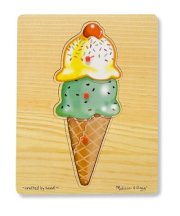 Ice Cream Cone Peg Puzzle