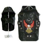 Born To Ride Motorcycle Harness Jacket - Black