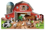 Busy Barn Yard Shaped Floor Puzzle - 32 Pieces