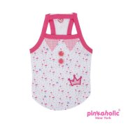 Cherry Berry Dog Tank by Pinkaholic - Pink