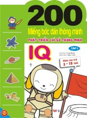 200 miếng bóc dán thông minh phát triển chỉ số thông minh IQ T1 (Dành cho trẻ 2-10 tuổi)
