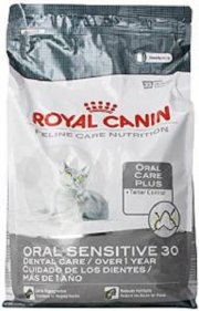 Royal Canin Dry Cat Food, Oral Sensitive 30 Formula, 6-Pound Bag