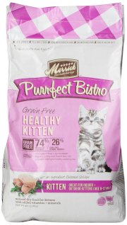 Merrick Purrfect Bistro Grain Free Healthy Growth Recipe Cat Food, 4-Pound