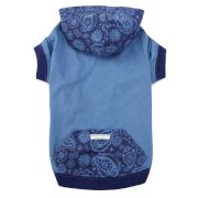 Guardian Gear Insect Shield Paisley Dog Pullover - Blue