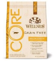 Wellness Core Grain Free Indoor Formula Pet Food Bag, 12-Pound