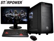 Starpower Warrior V2 (Intel Core i3-4350 3.6GHz, RAM 4GB, HDD 500GB, VGA Galaxy GT 740, PC DOS)