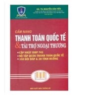 Cẩm nang thanh toán quốc tế và tài trợ ngoại thương