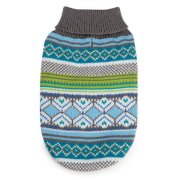 Northern Lights Dog Sweater - Blue