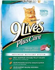 9 Lives Plus Care Formula Dry Cat Food 13.3-Pounds