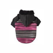 Safari Dog Hoodie - Pink & Black