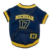 Michigan Wolverines Dog Jersey - # 17 with Patch