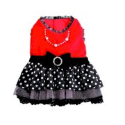 Sophia Polka Dot Party Dog Dress