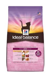 Hill's Ideal Balance Natural Chicken and Brown Rice Recipe Adult Cat Dry Food Bag