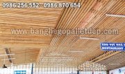 Gỗ thông pallet ốp trần OT003