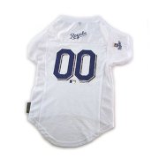 Kansas City Royals Baseball Dog Jersey - White