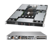 Server Supermicro SuperServer 1027GR-72RT2 (Black) (SYS-1027GR-72RT2) E5-2630L (Intel Xeon E5-2630L 2.0GHz, RAM 4GB, 1600W, Không kèm ổ cứng)