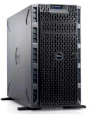 Server Dell PowerEdge T320 E5-2470 (Intel Xeon E5-2470 2.3GHz, Ram 4GB, HDD 1x Dell 500GB, Raid S110 (0,1,5,10), PS 350Watts)