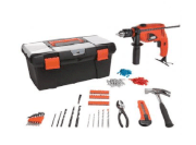 Bộ máy khoan búa Black&Decker KHD500BX-B1 Set 100 chi tiết